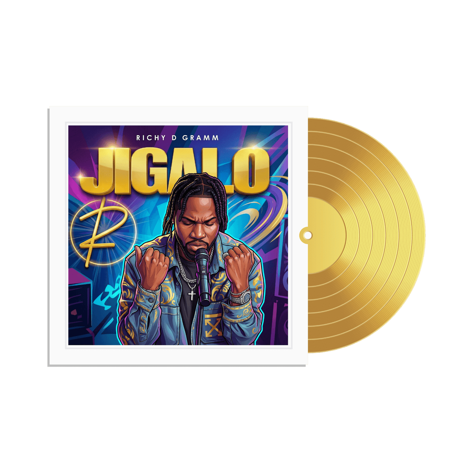 JIGALO - Richy D Gramm - CD-Poster