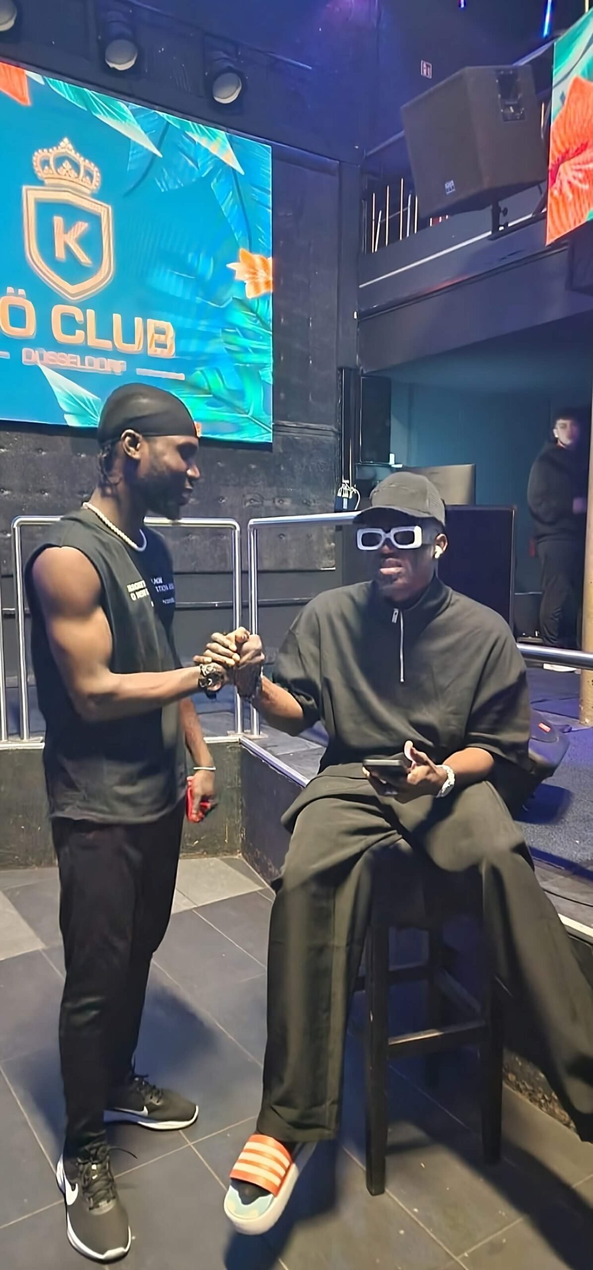 Richy D Gramm with Spyro in Kö Club